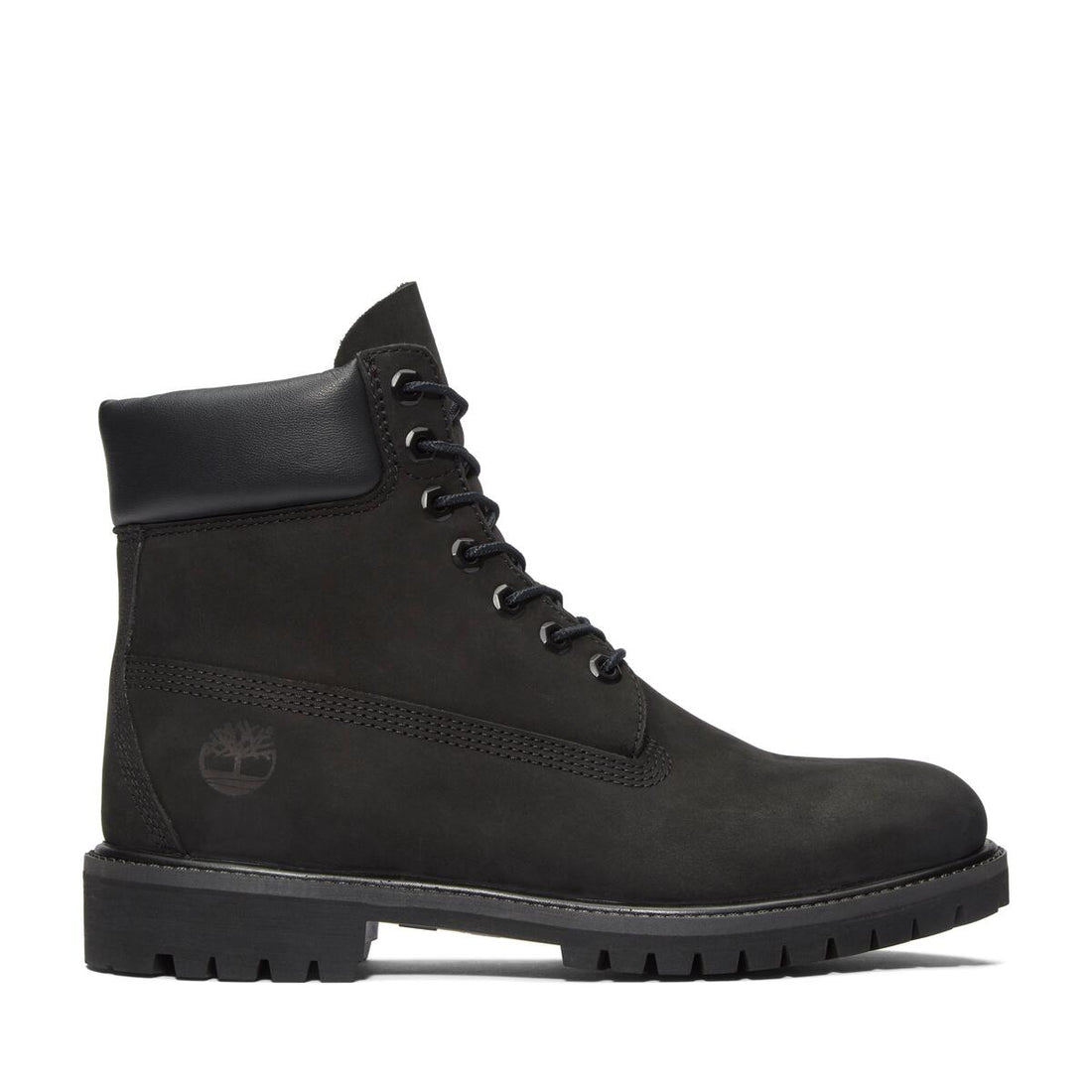 6" Premium Boot Black Nubuck