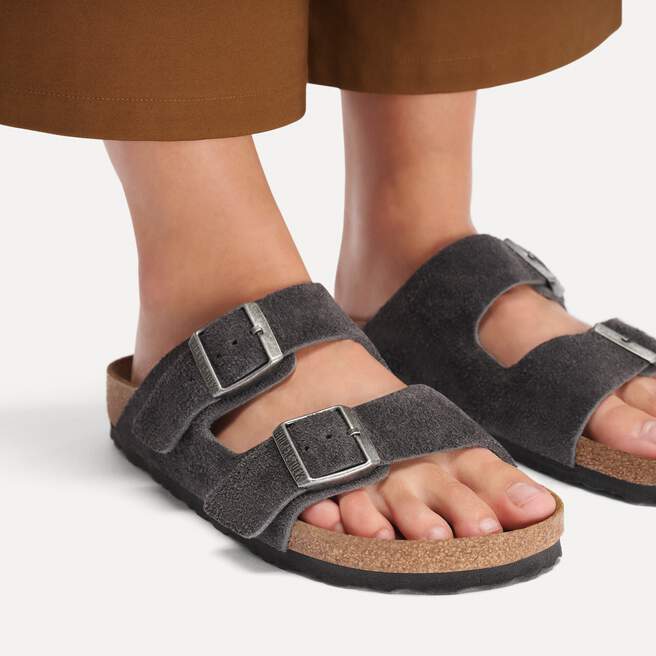 M Arizona Charcoal Suede 1031632