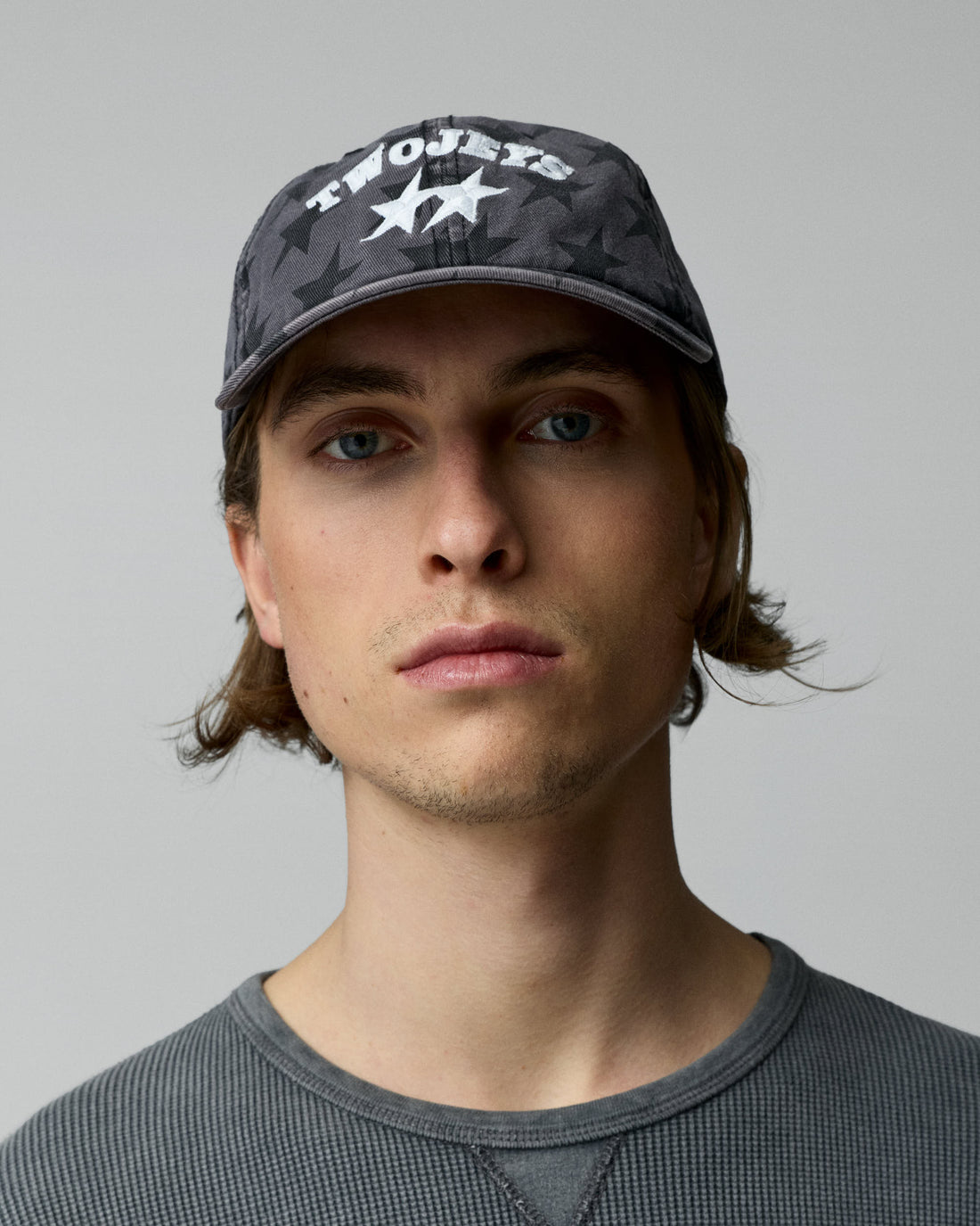 All-Over Black Dad Cap