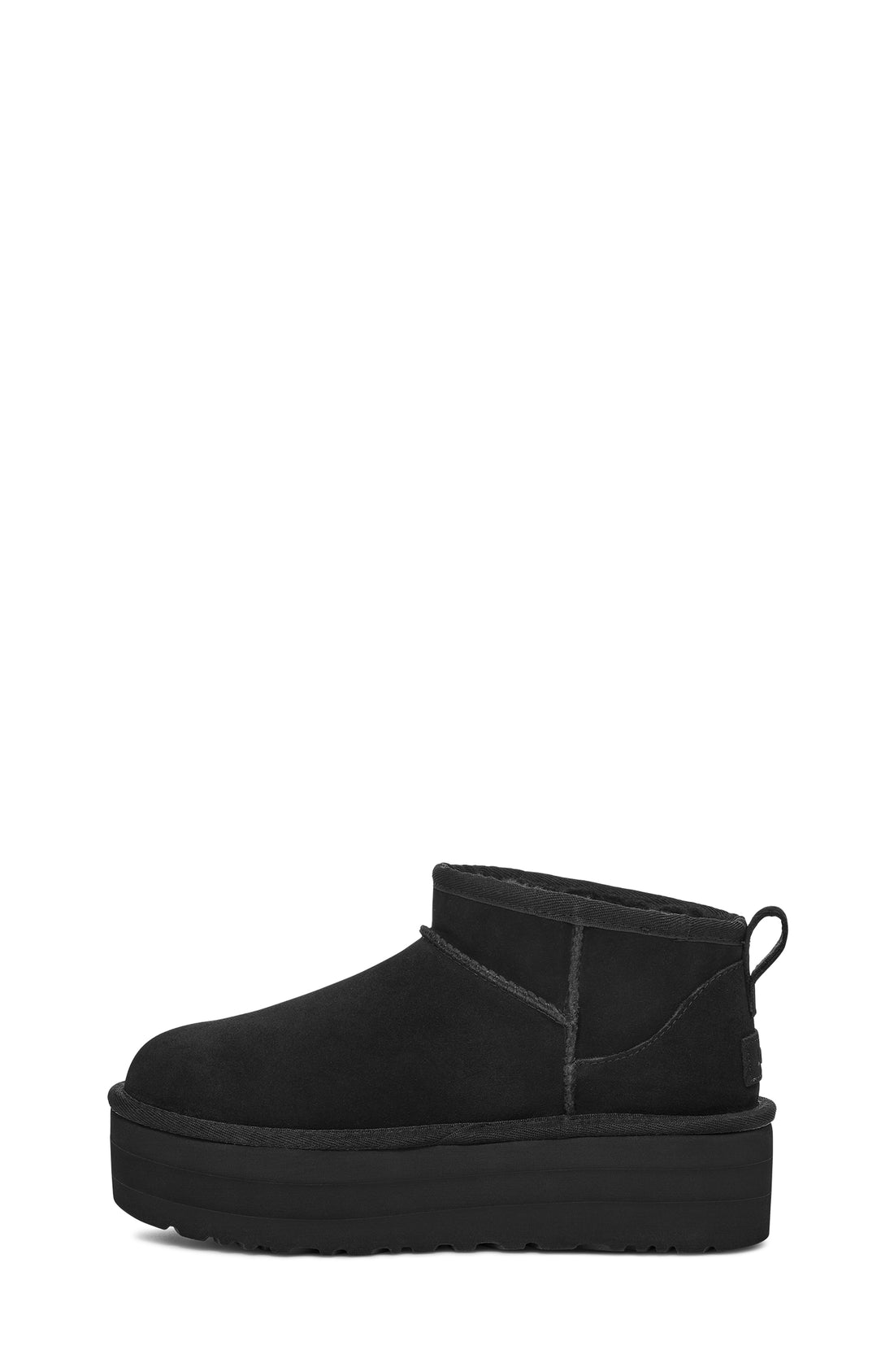 W Classic Ultra Mini Platform Black Suede