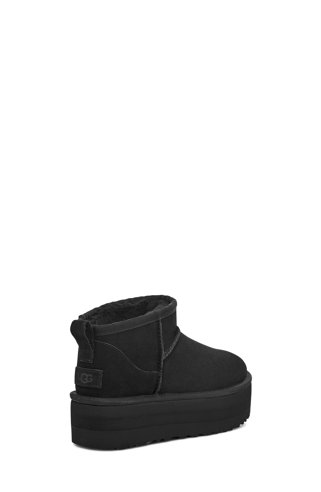 W Classic Ultra Mini Platform Black Suede