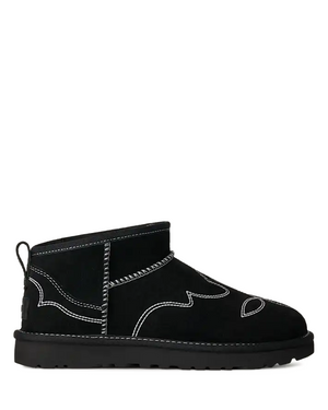 W Classic Ultra Mini Western Black 1180628-BLK
