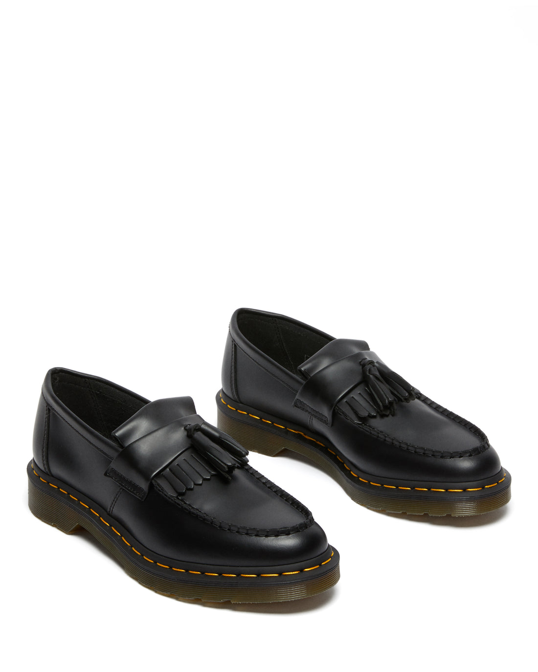 W Adrian Ys Tassle Loafer Black Leather