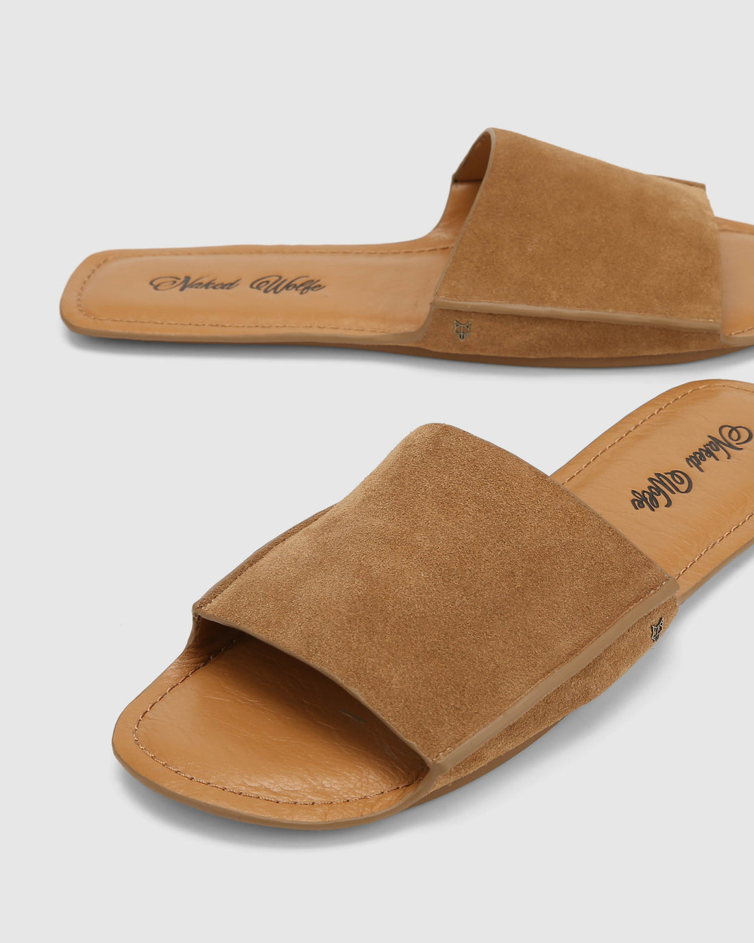 The Rage Mule Tan Suede