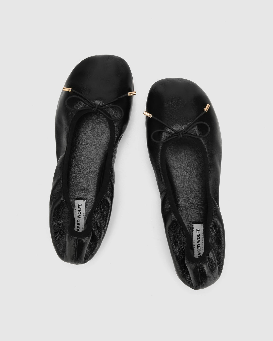 Scrunch Black Leather