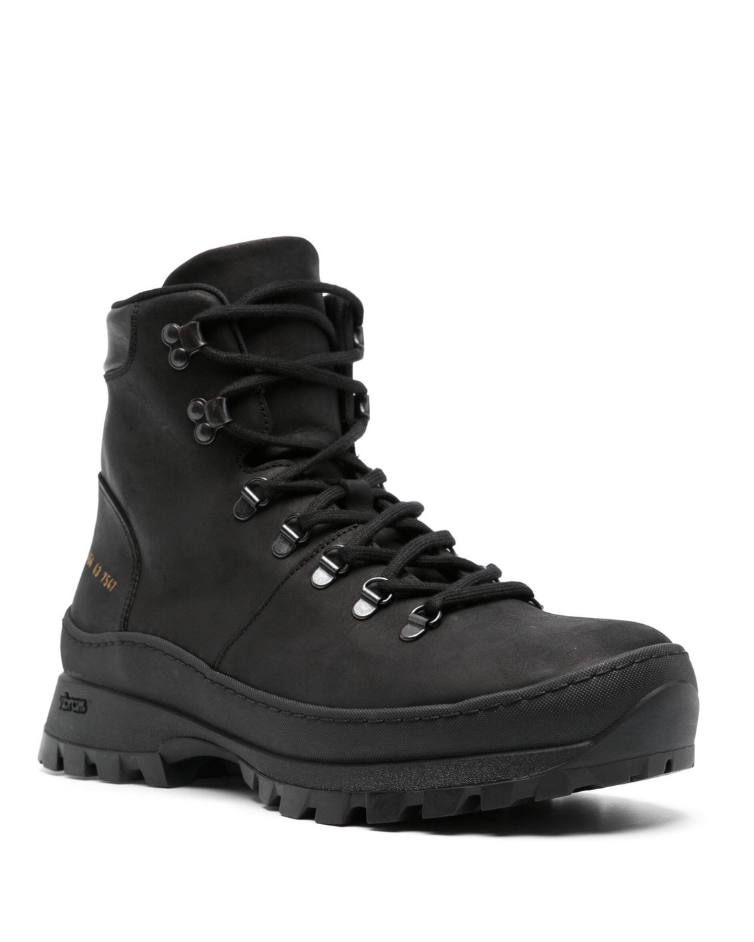 Hiking Boot Black Leather