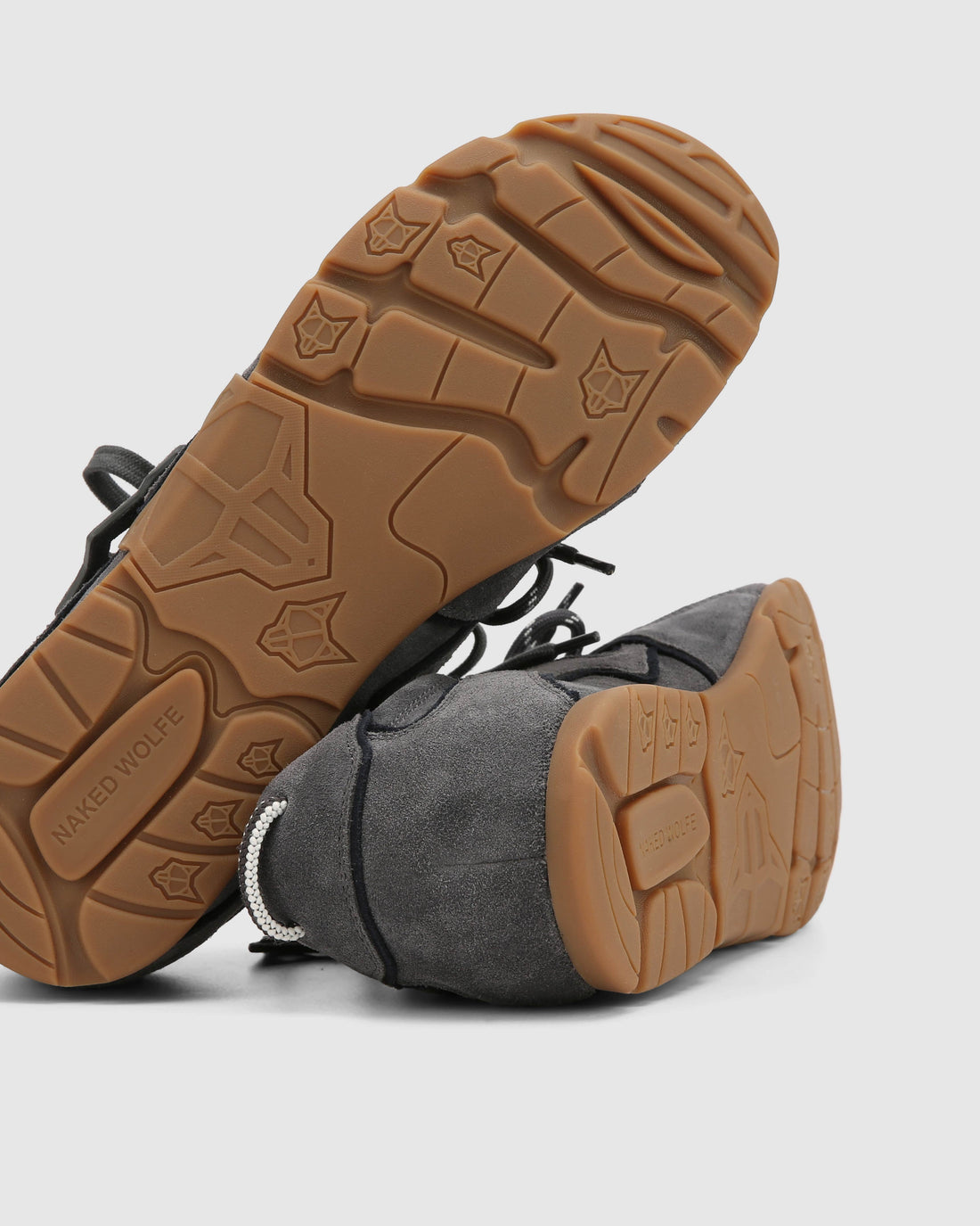 Ace M Dark Gray Suede