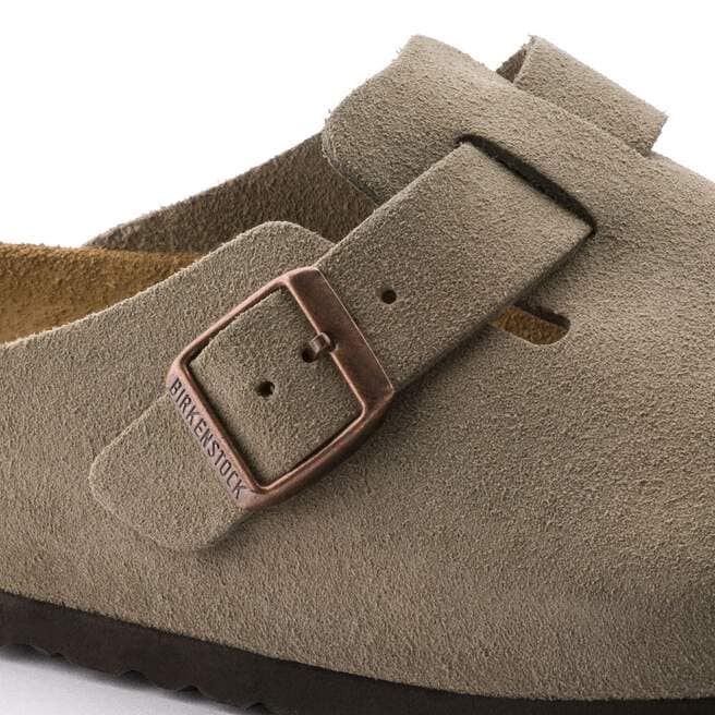 M Boston Taupe Suede 60461