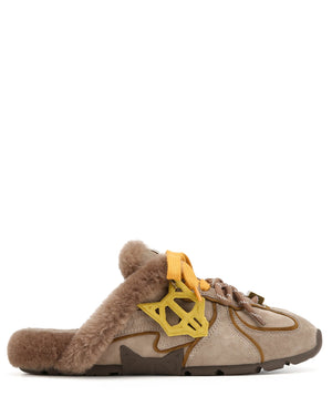 Adorn Taupe Suede