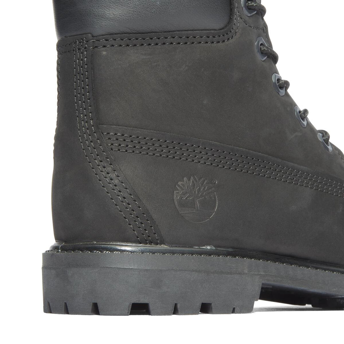 6" Premium Boot Black Nubuck