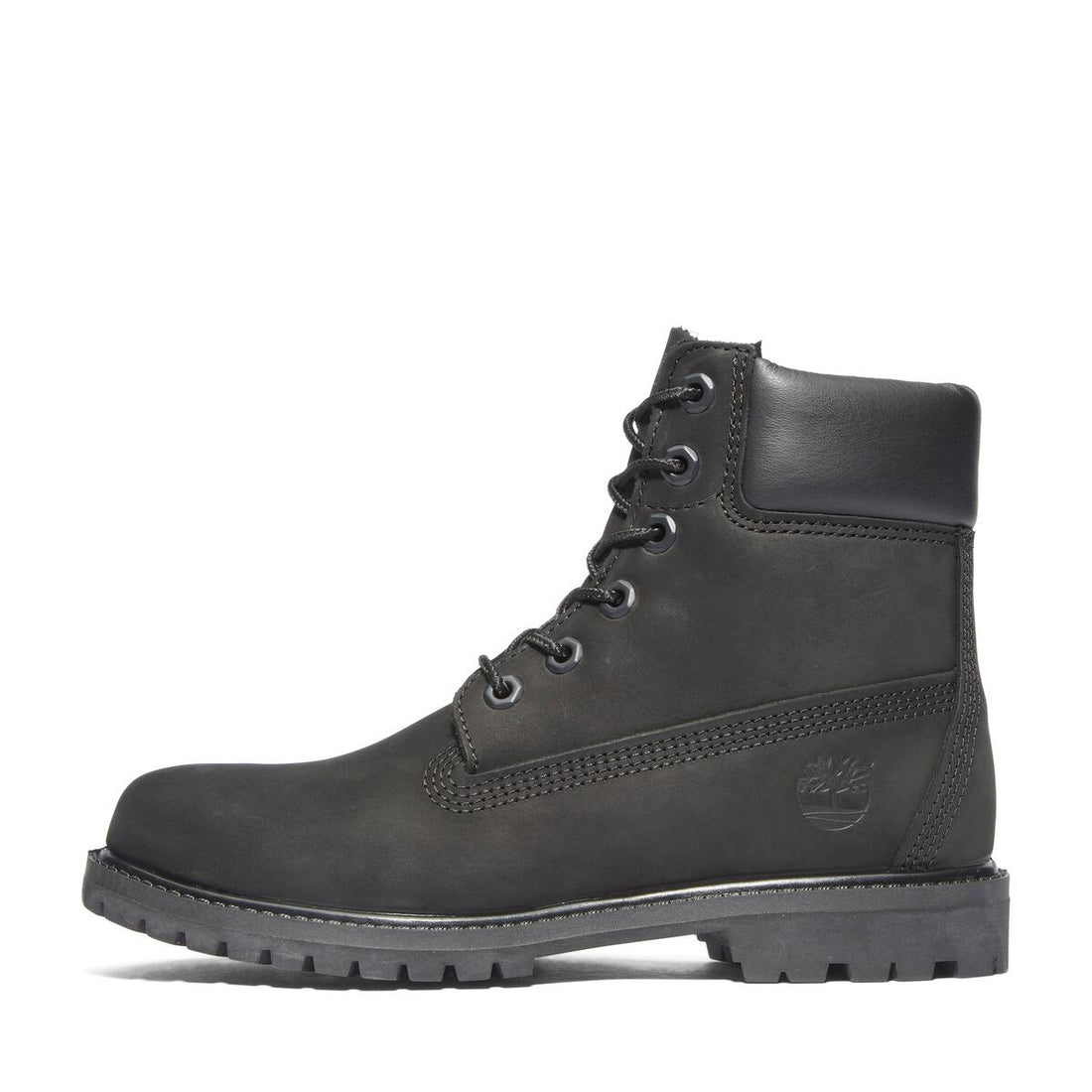 6" Premium Boot Black Nubuck