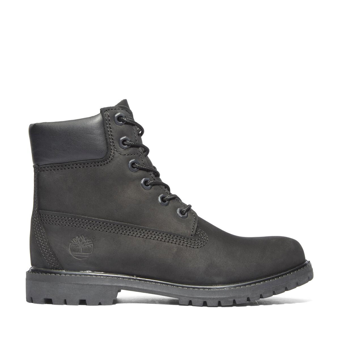 6" Premium Boot Black Nubuck