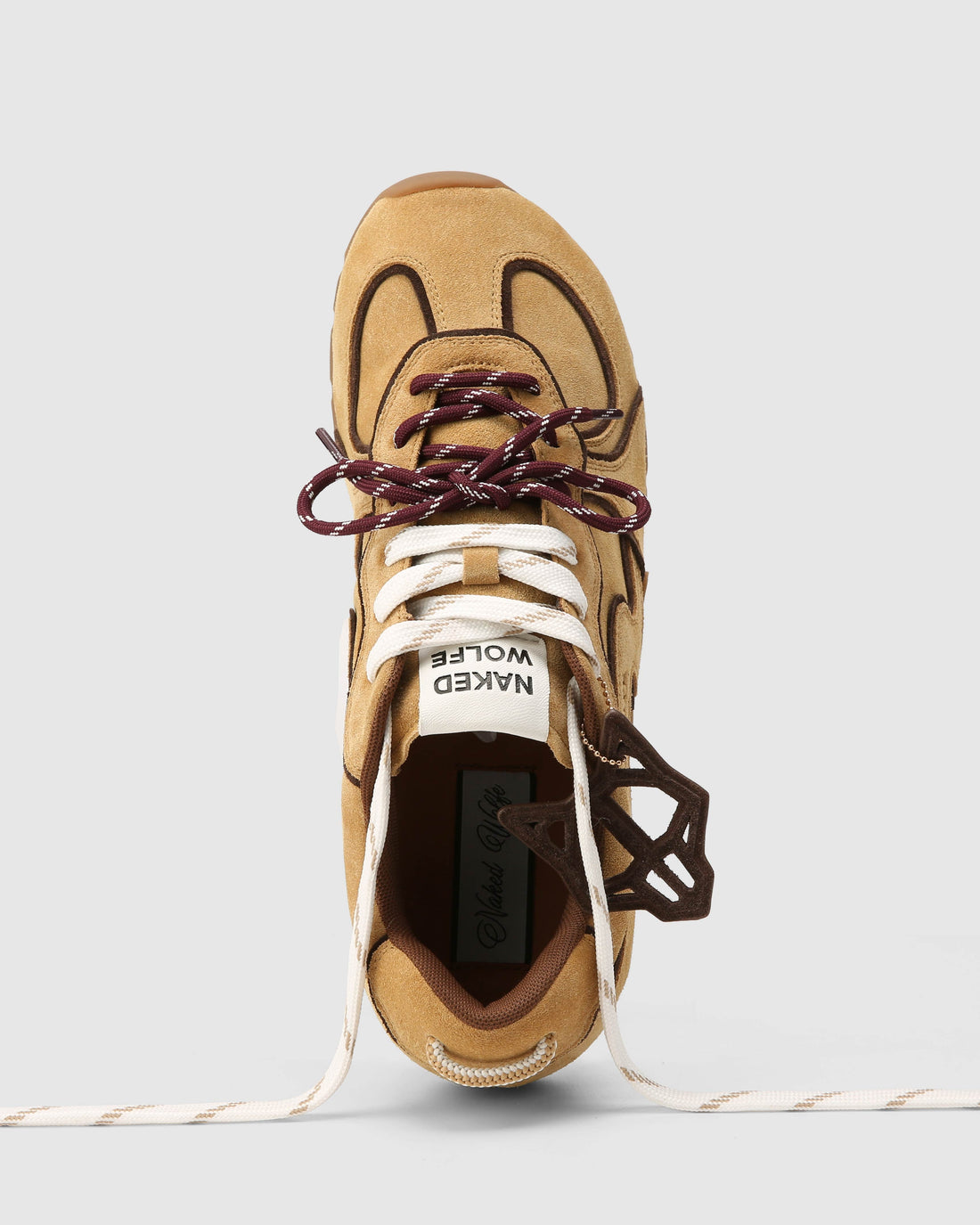 Ace M Yellow Taupe Suede