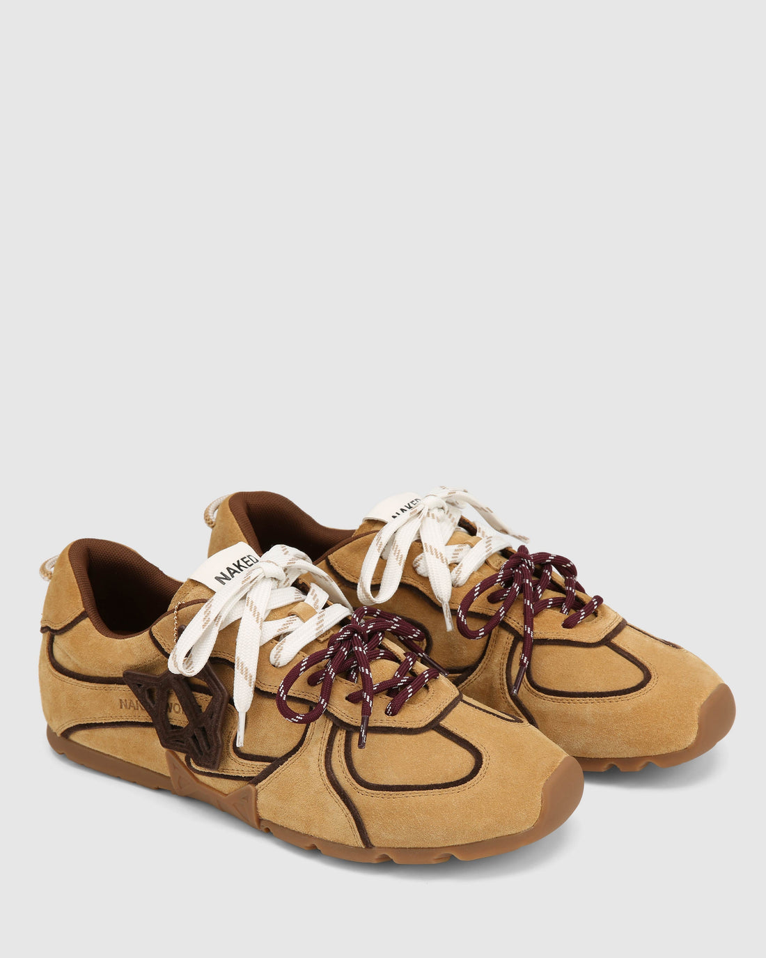 Ace M Yellow Taupe Suede