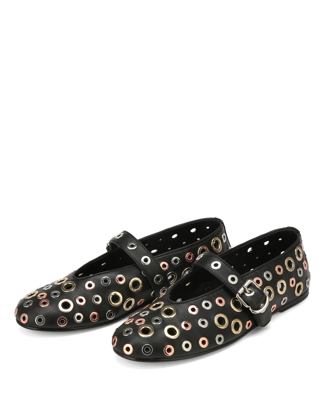 Alana Eyelet Black Sheep Leather