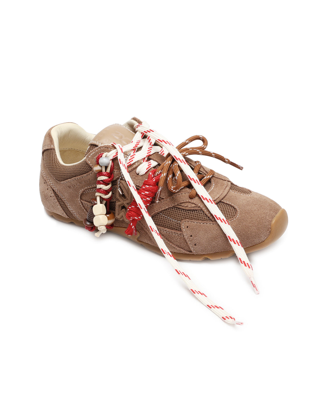 Atlas Mesh Mushroom Suede