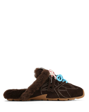 Atlas Mule Brown Suede