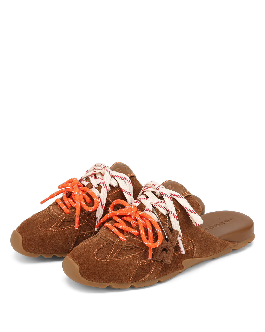 Atlas Slide Tan Suede