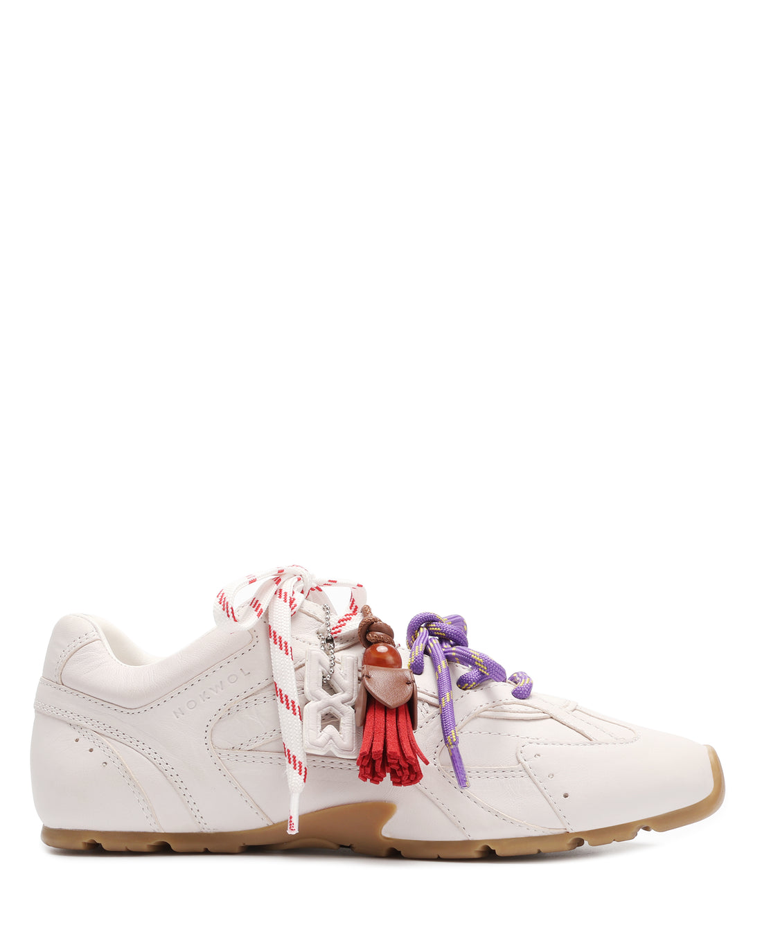 Atlas White Leather