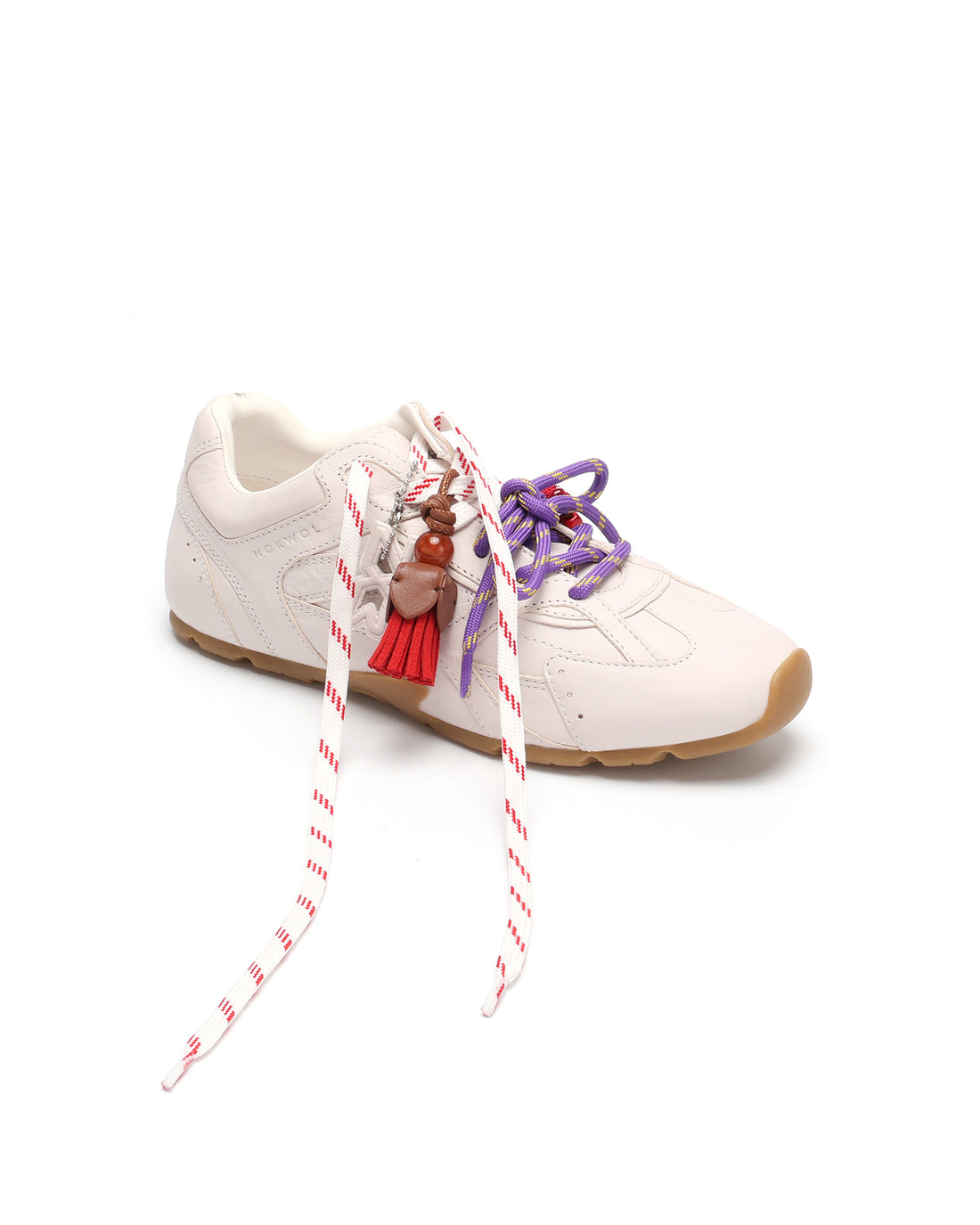 Atlas White Leather