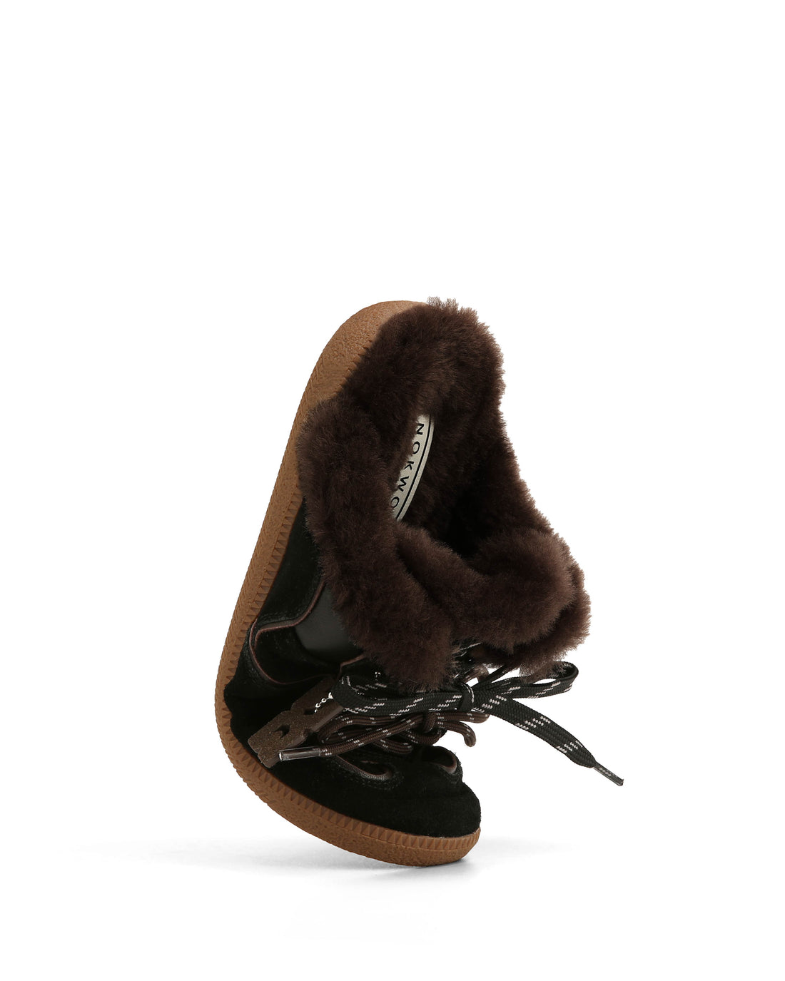 August Mule Black Suede