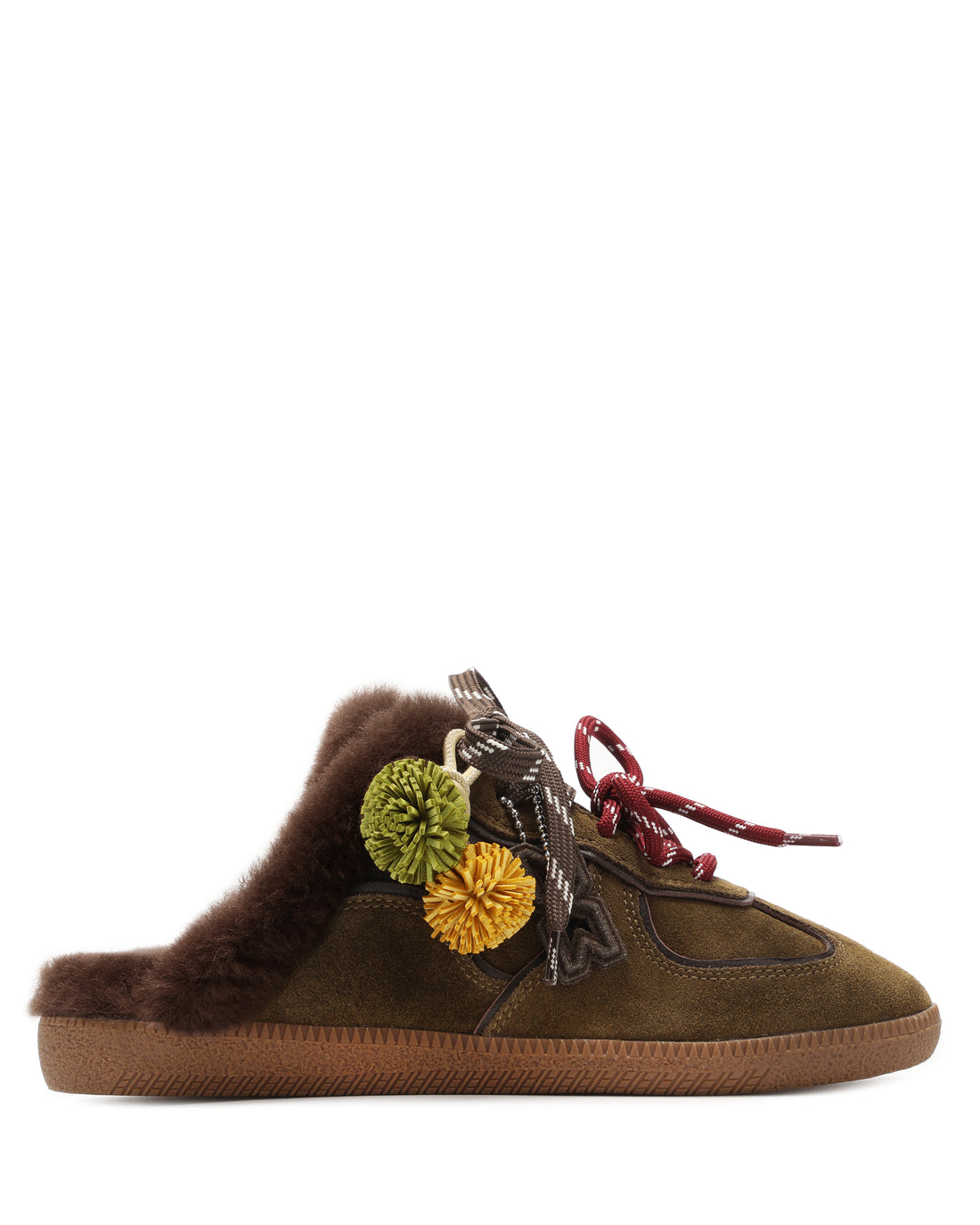 August Mule Khaki Suede