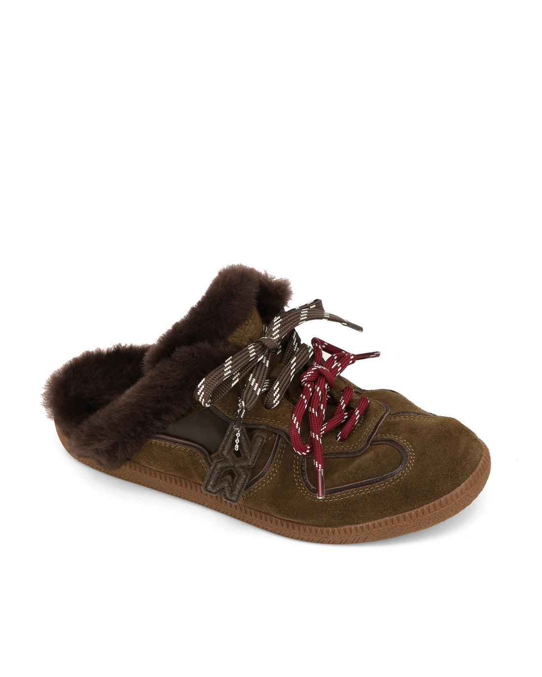 August Mule Khaki Suede
