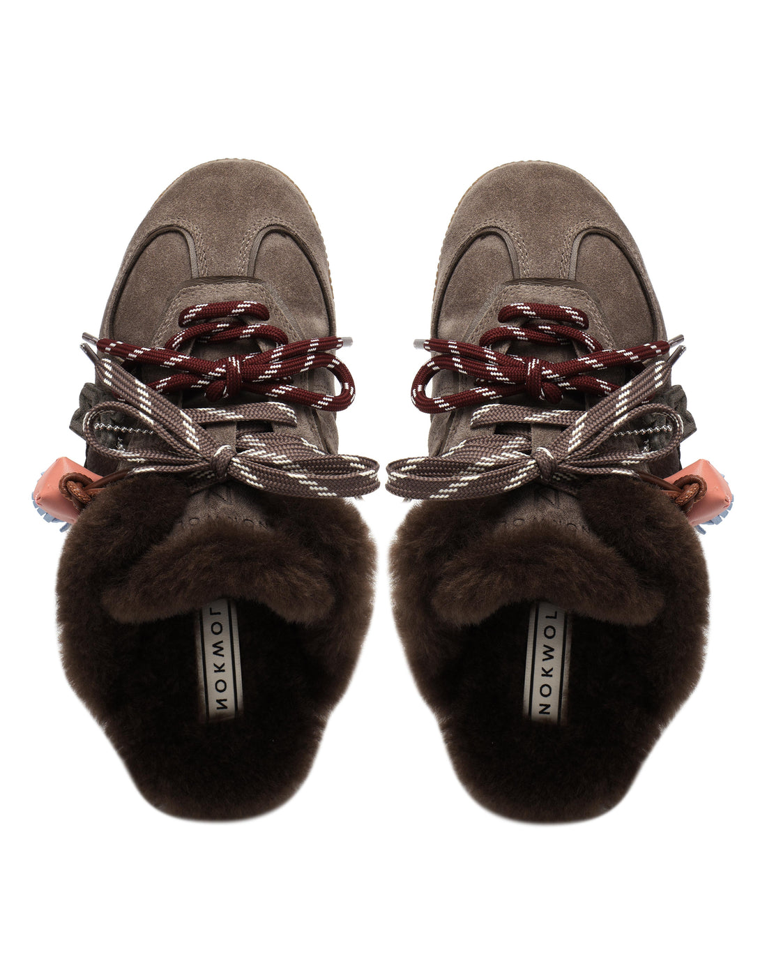 August Mule Smog Suede