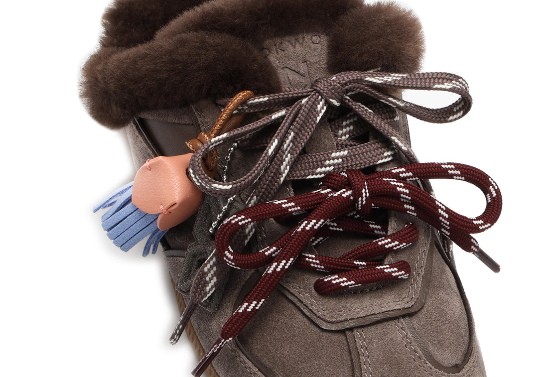 August Mule Smog Suede