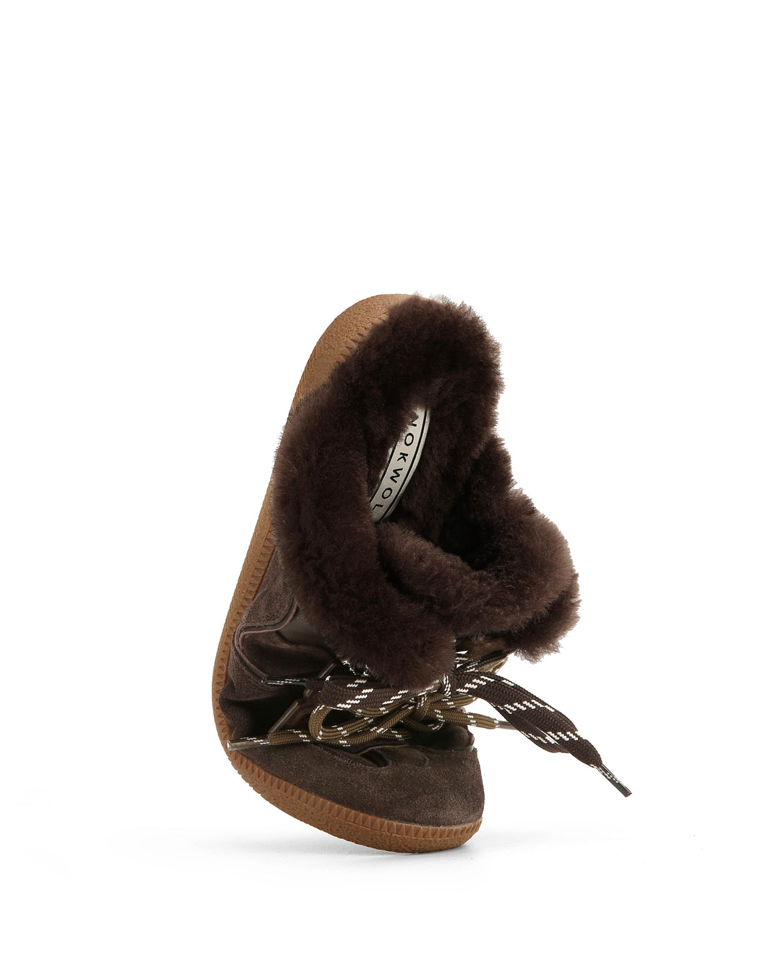 August Mule Umber Suede