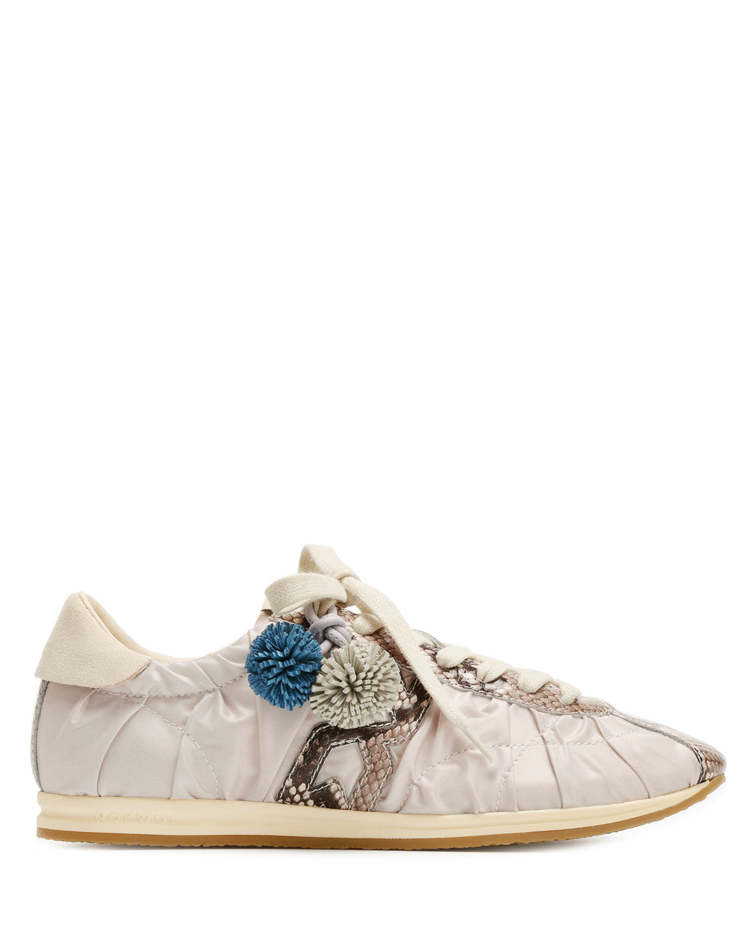 Avenue Grey Satin/Snake