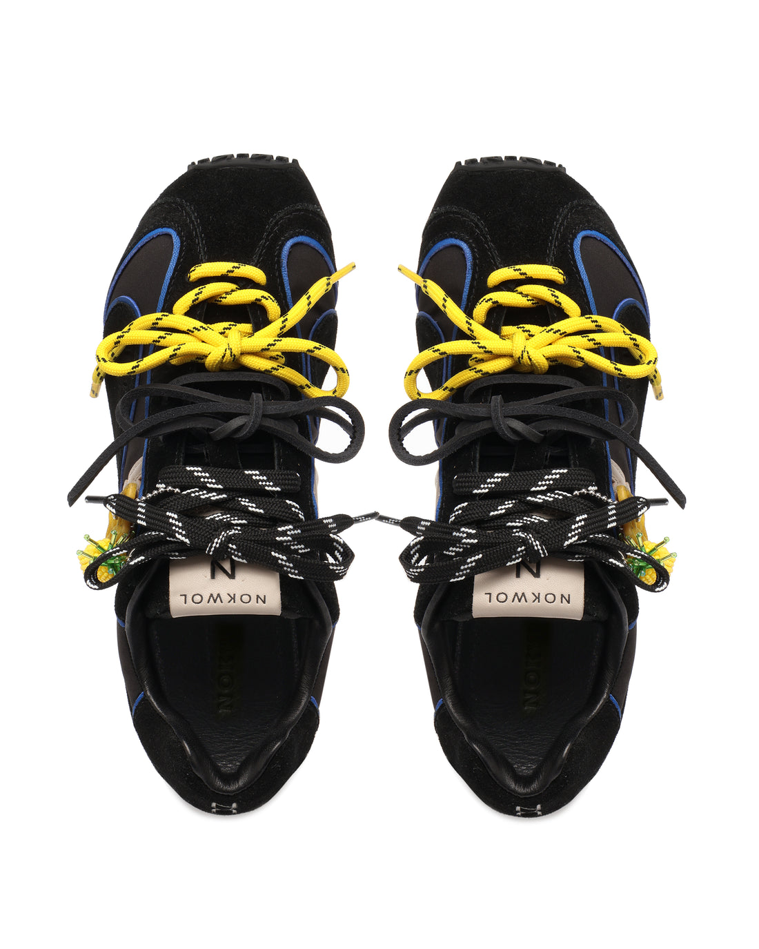 Beat Black/Blue Suede/Nylon