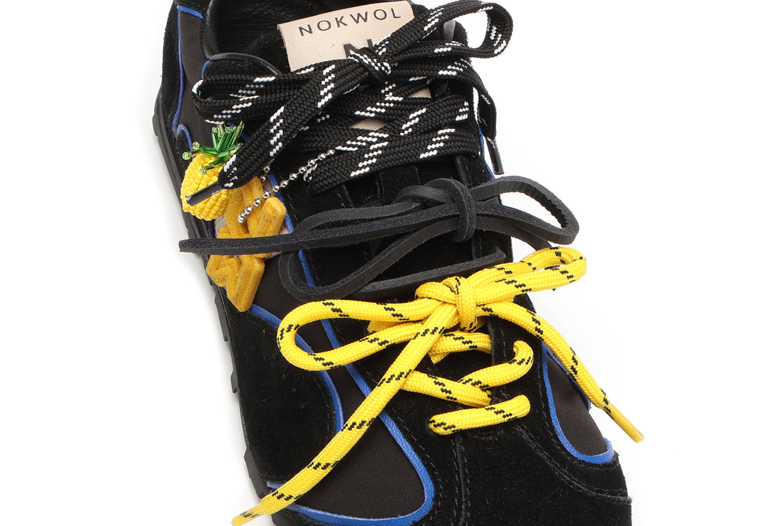 Beat Black/Blue Suede/Nylon