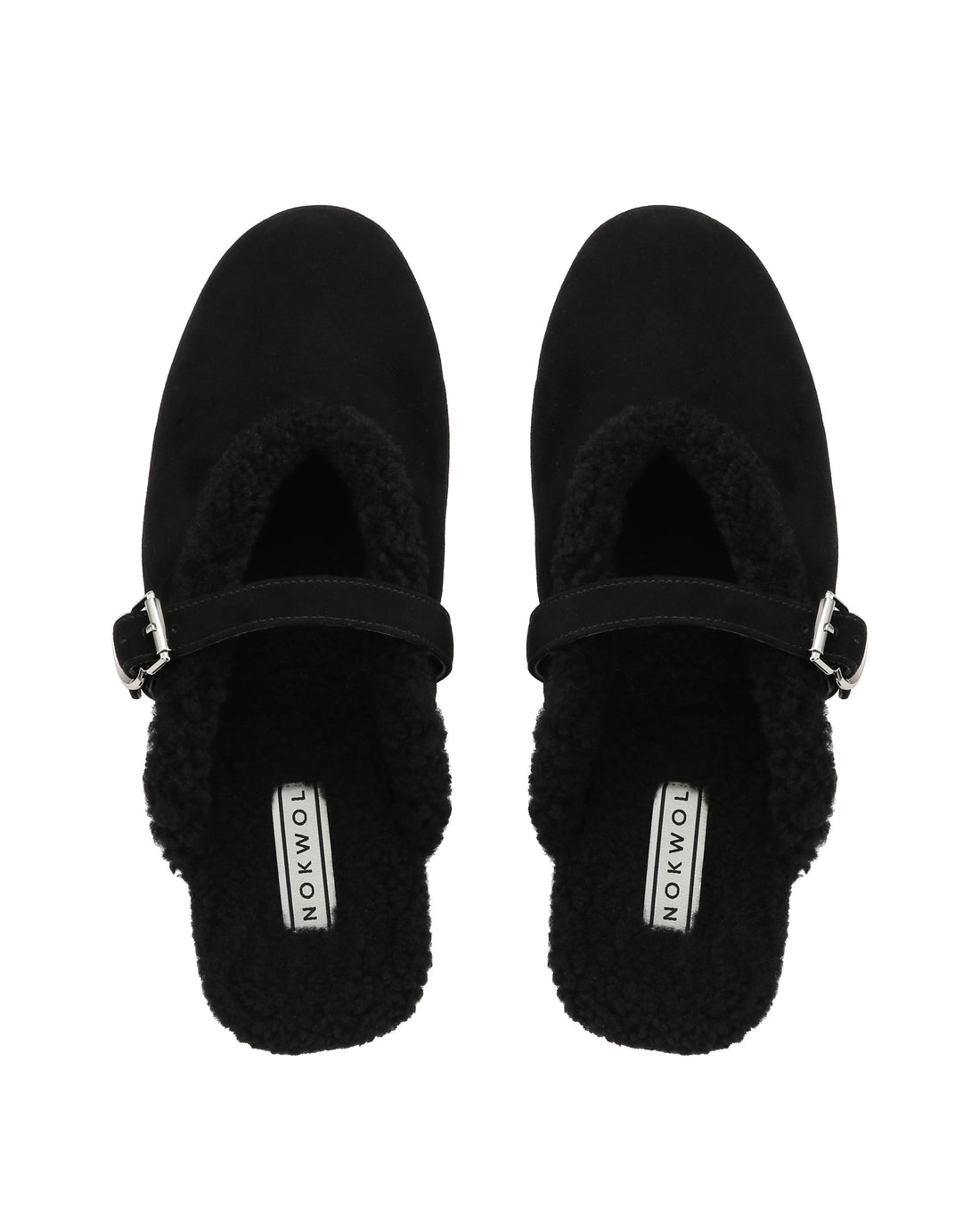 Belle Black Suede