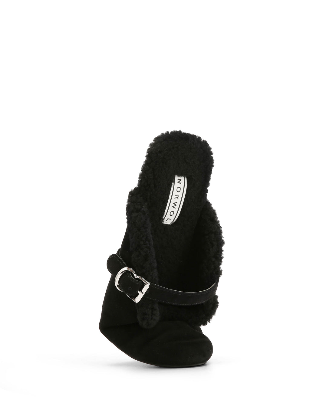 Belle Black Suede