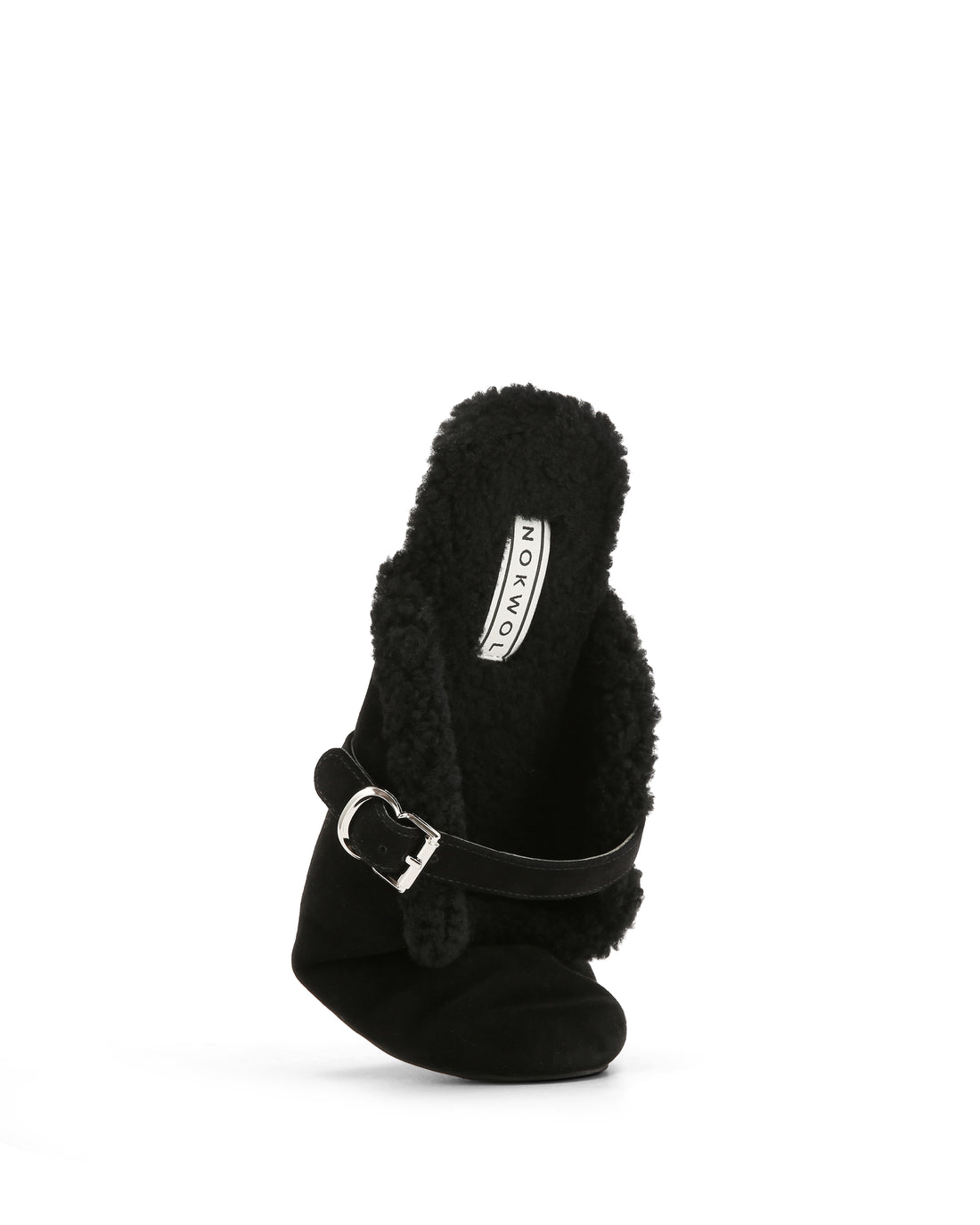 Belle Black Suede