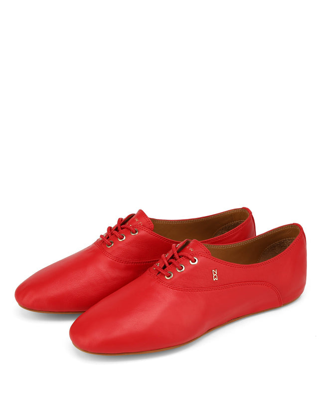 Calla Red Leather