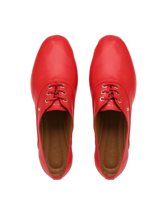 Calla Red Leather