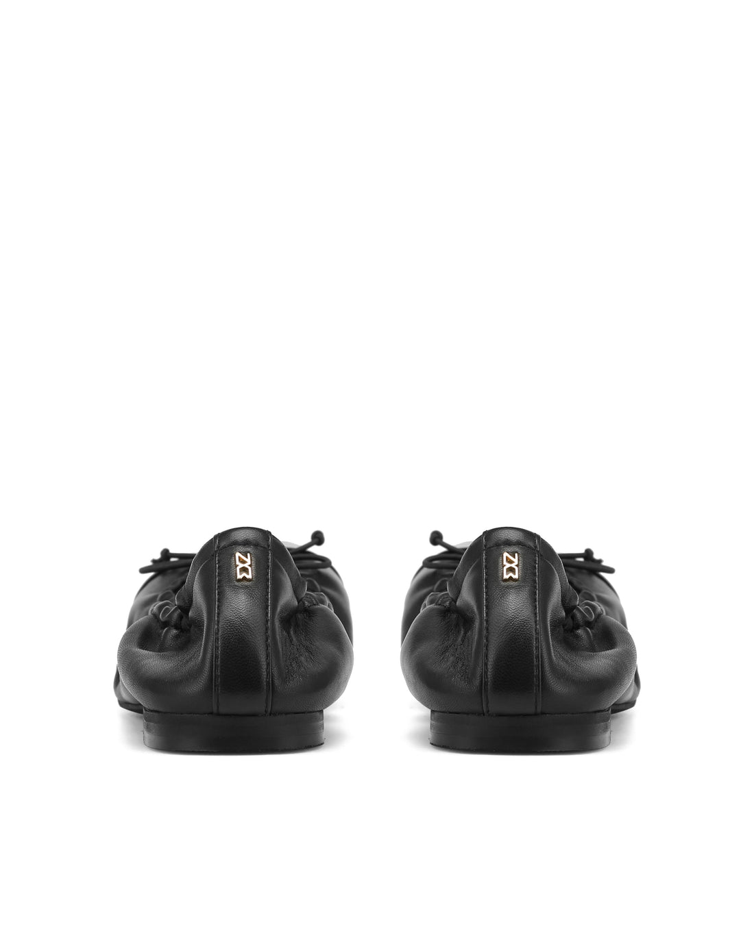 Cambria Black Leather/Black Patent Toe