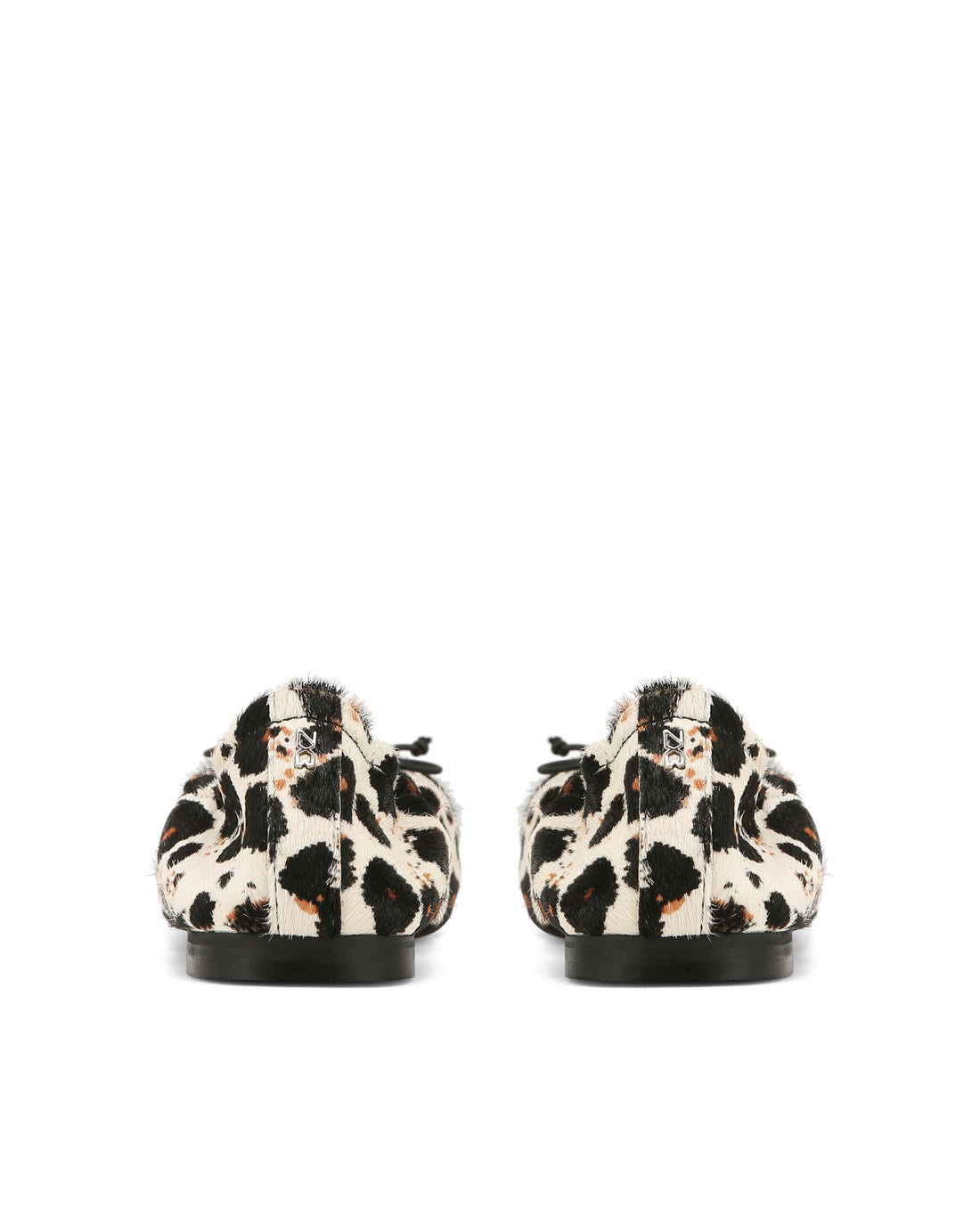 Cambria Cow Print Pony/Spot Toe