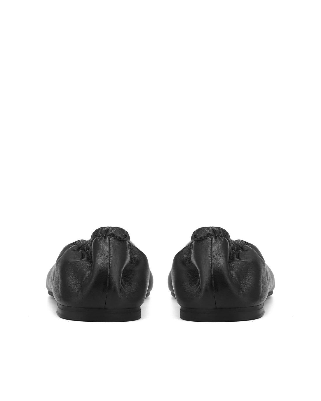 Clemmi Black Leather/Mint Toe