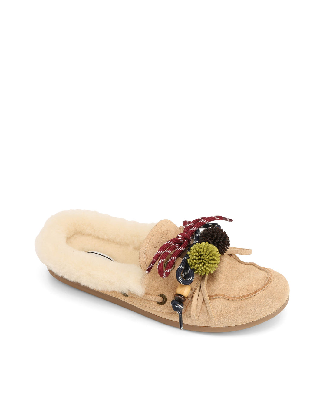 Coco Fur Beige Suede