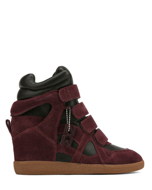 Eden Aubergine Leather/Suede