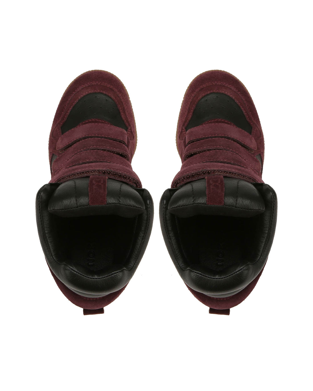 Eden Aubergine Leather/Suede
