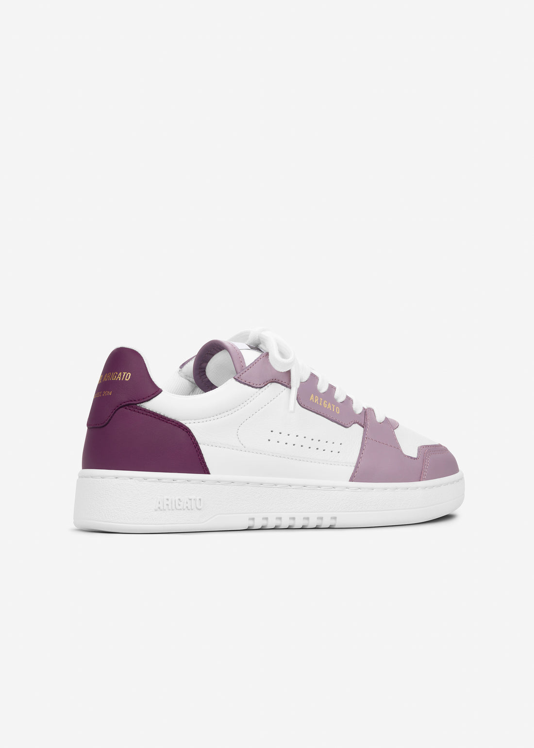 Dice Lo Sneaker White/Purple Leather/Suede