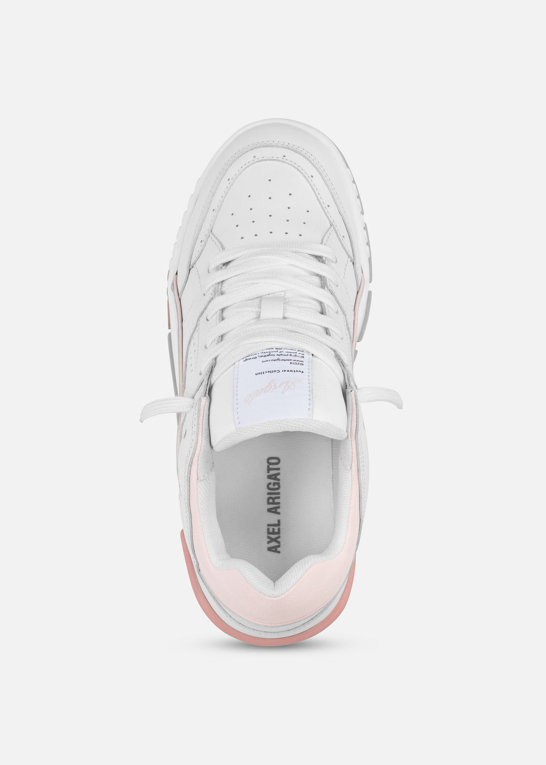 Area Lo Sneaker White/Pink Leather