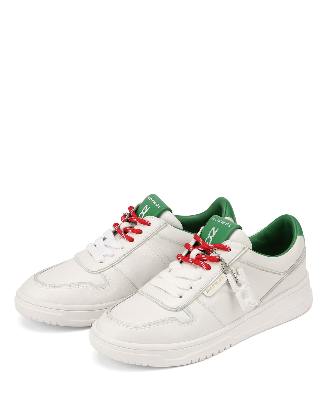 Gillie White Leather