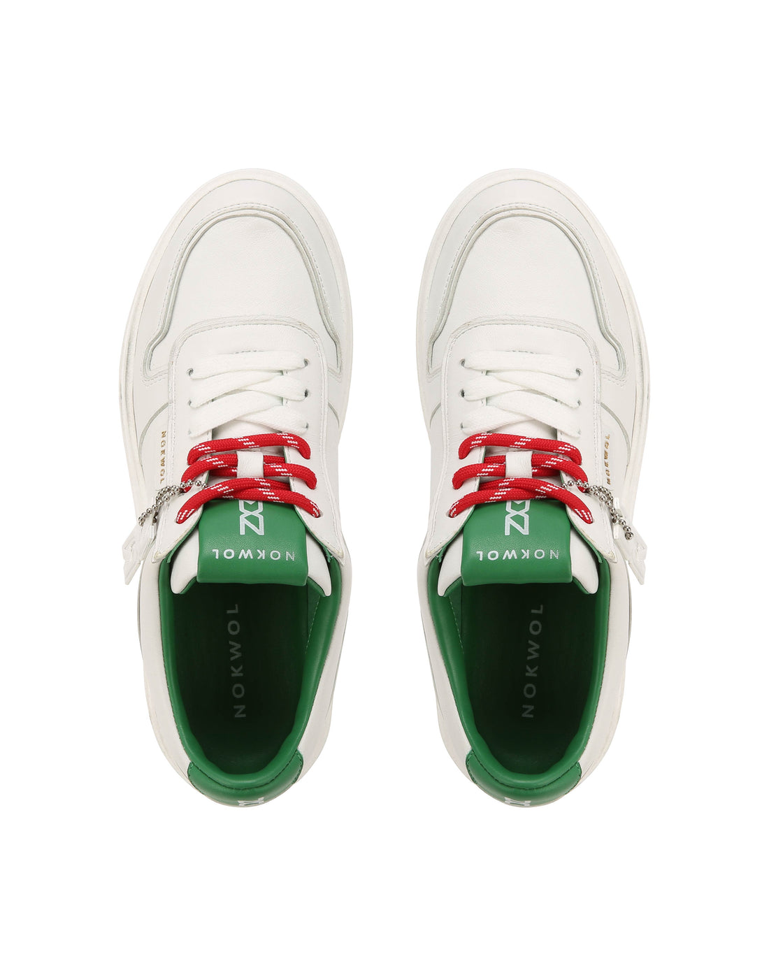 Gillie White Leather