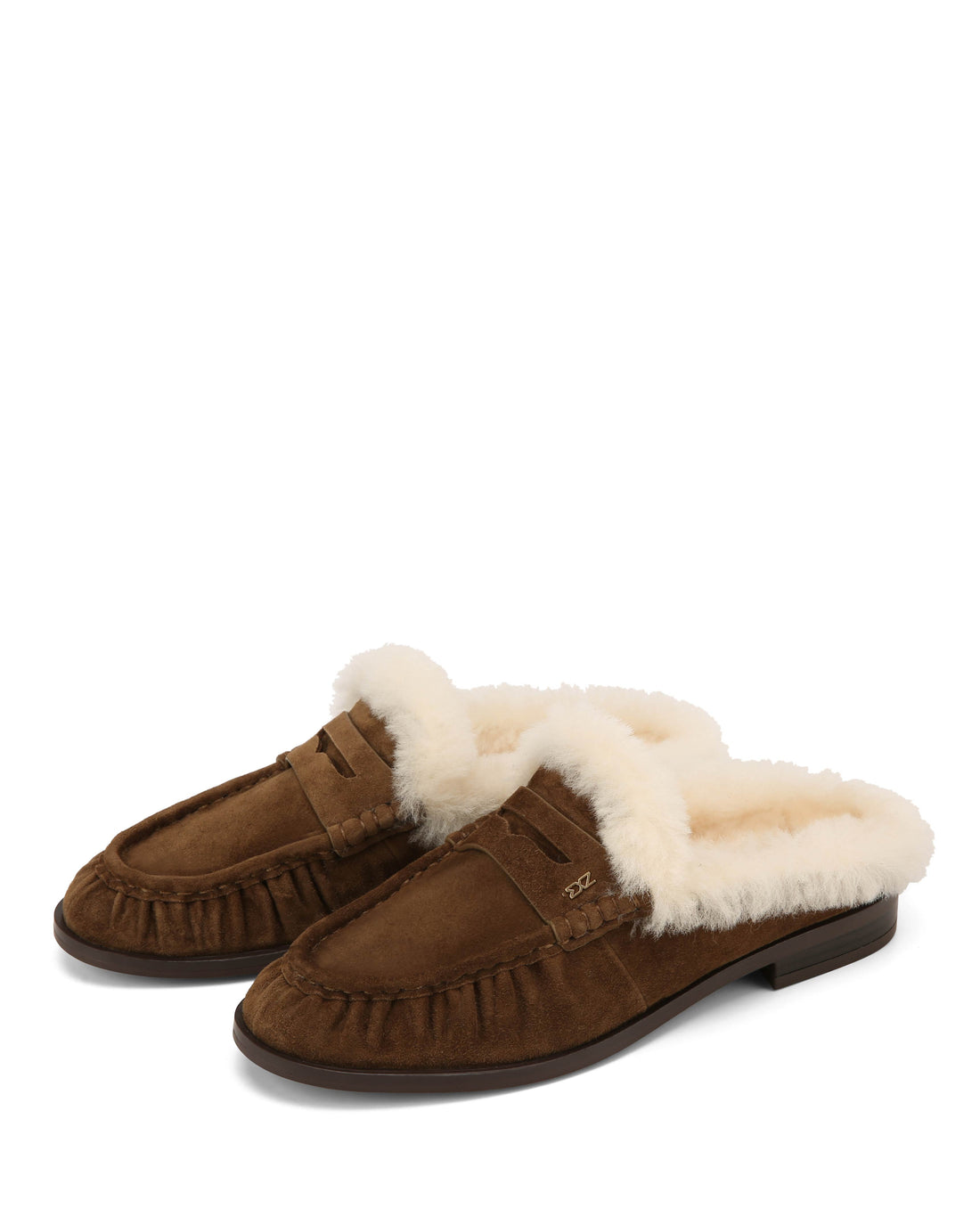 Haze Mule Walnut Suede