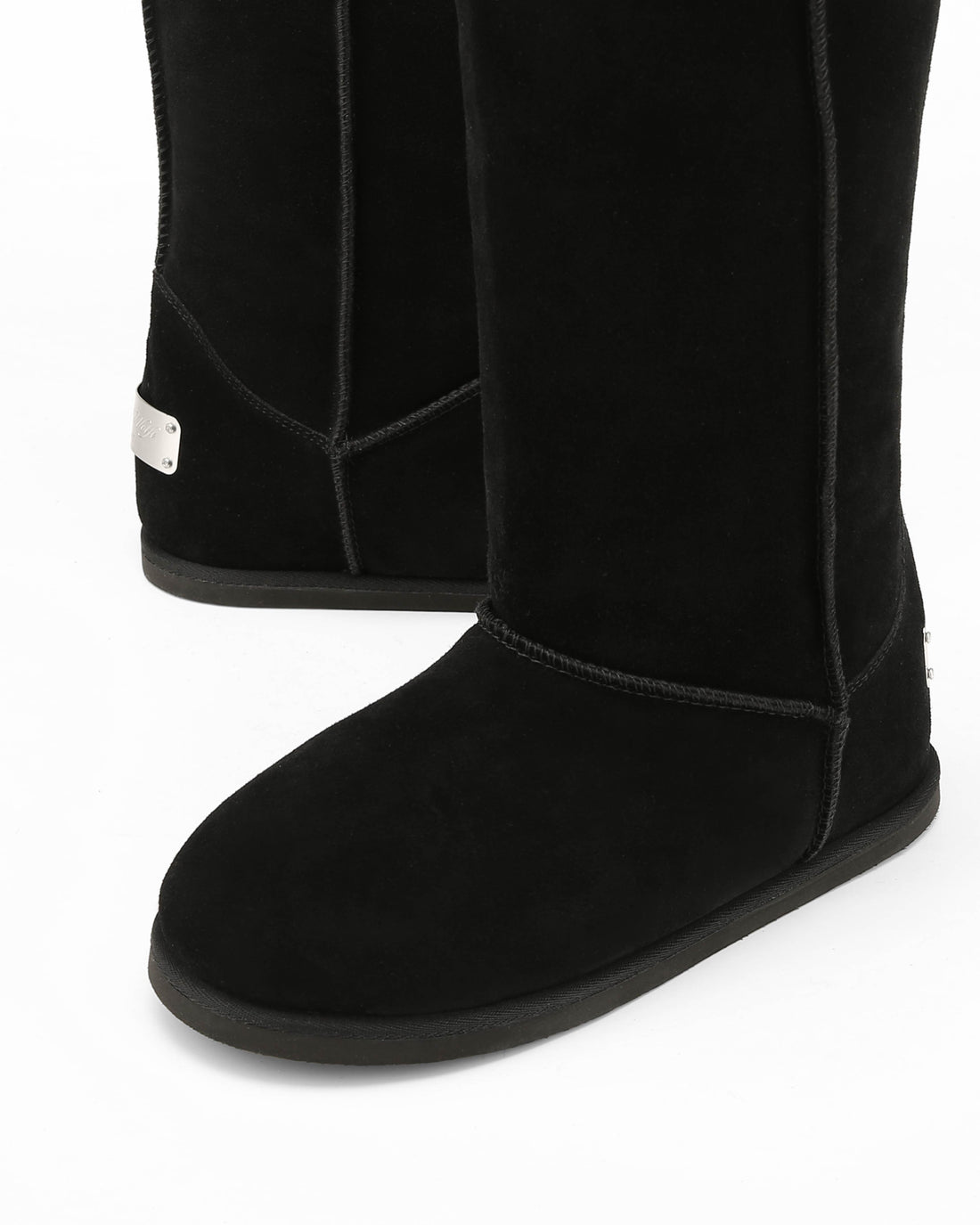 Hollywood Black Suede
